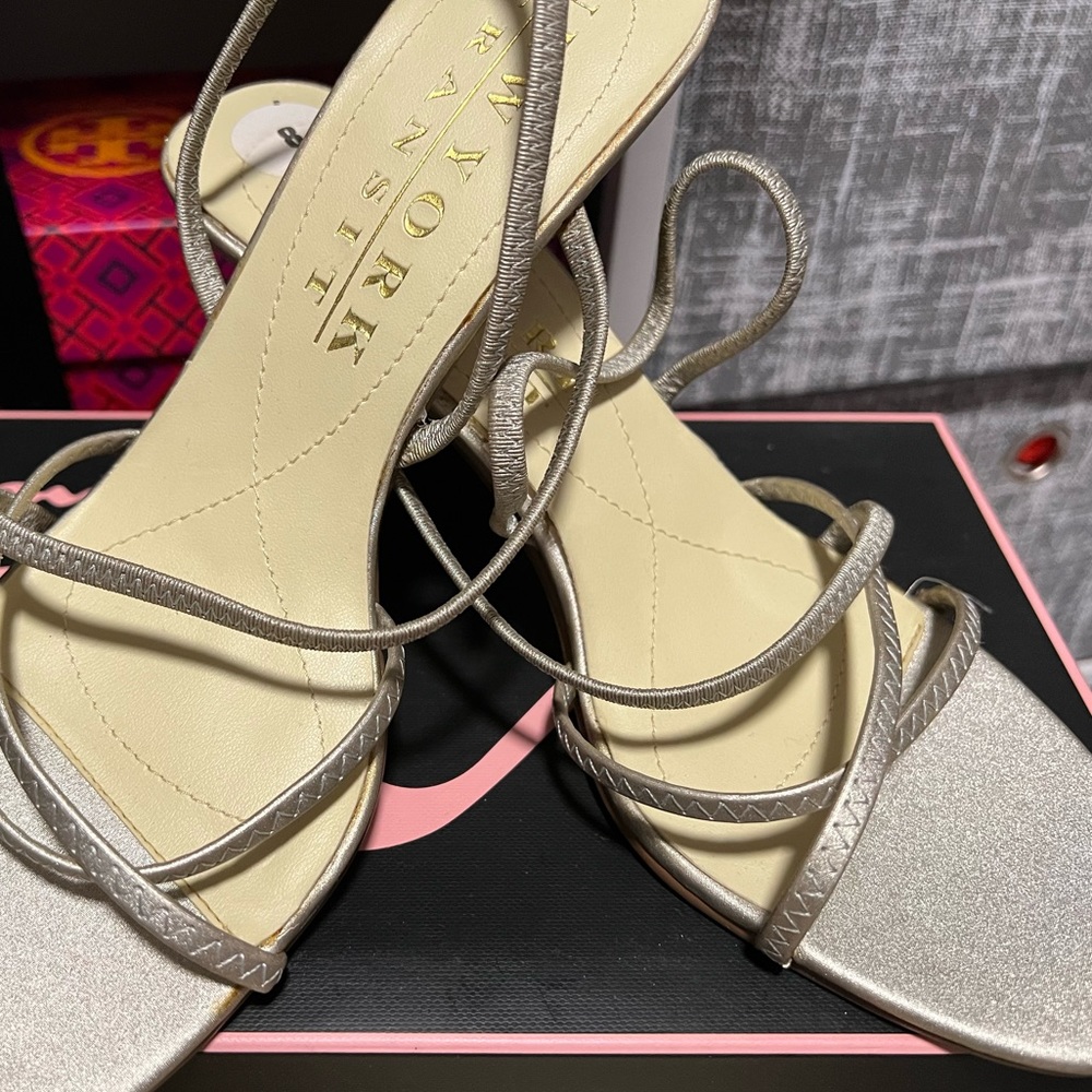 Brand new strappy heels